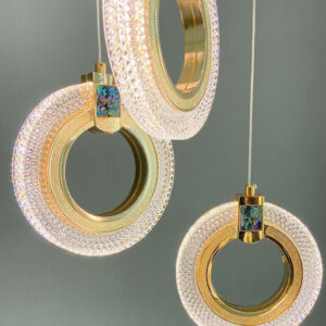 Acrylic chandelier