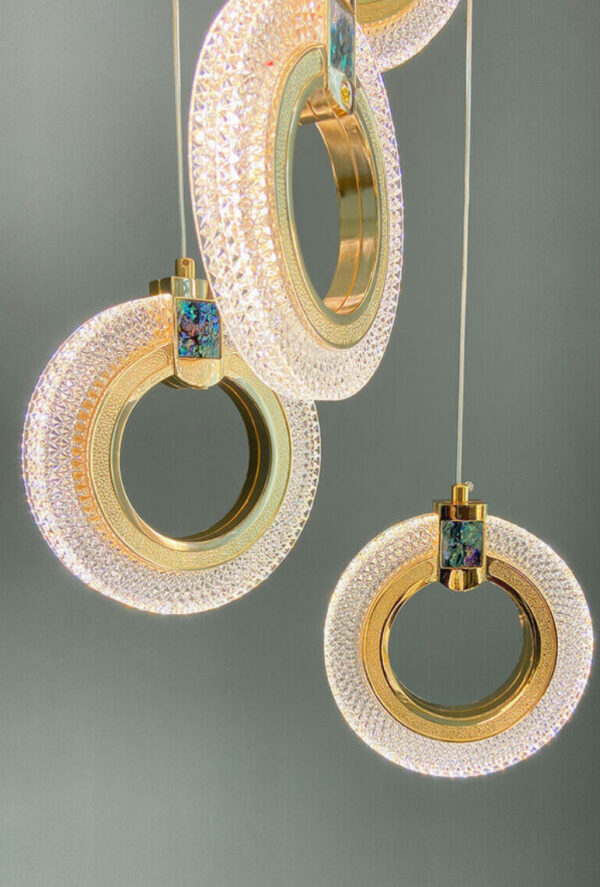 Acrylic chandelier