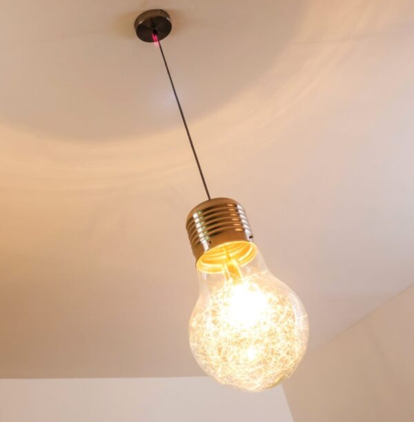 Elegant large glass bulb