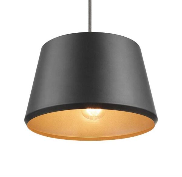 Pendant Lamp black with gold